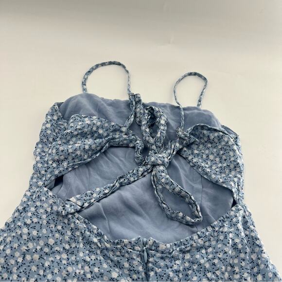 Princess Princess Mini Dress Blue Floral mini - Picture 5 of 6